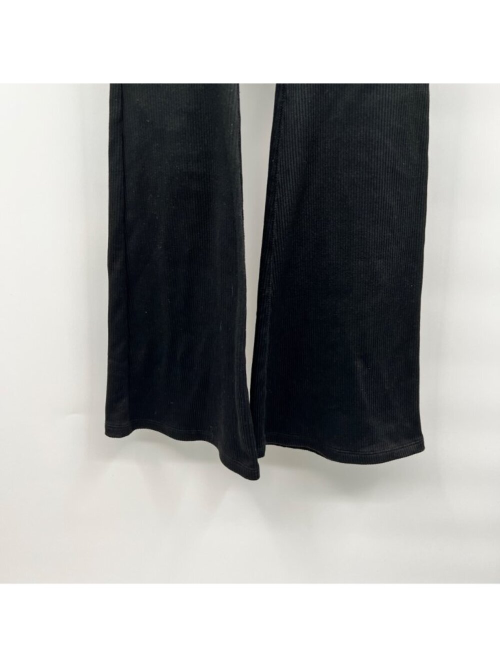 Wild Fable Womens Jumpsuit Flare Leg Long Sleeve Ribbed Black Size Small - Picture 3 of 9